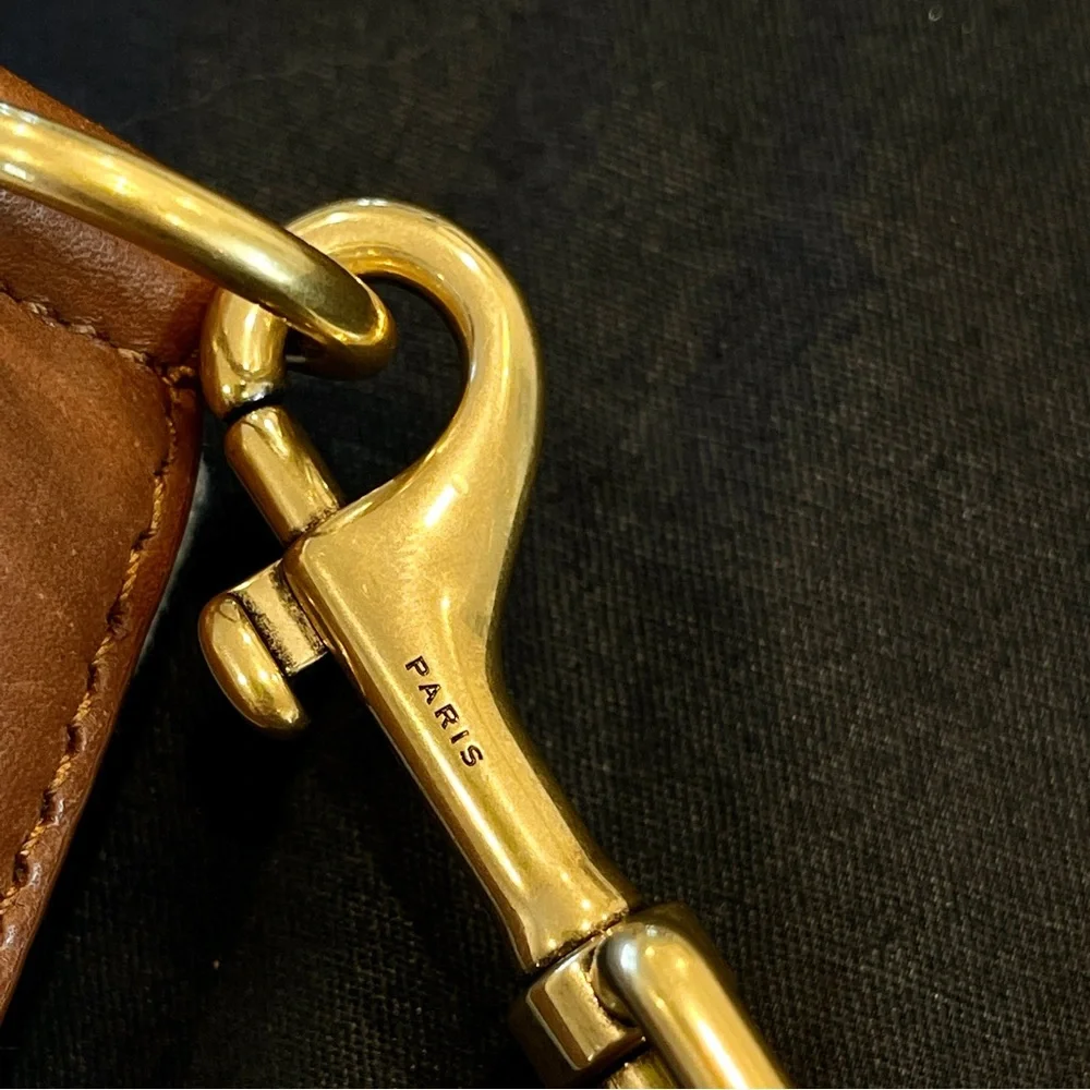 NWT Saint Laurent Universite North South Foldable Tote Bag Canvas Smooth Leather - Picture 6 of 16
